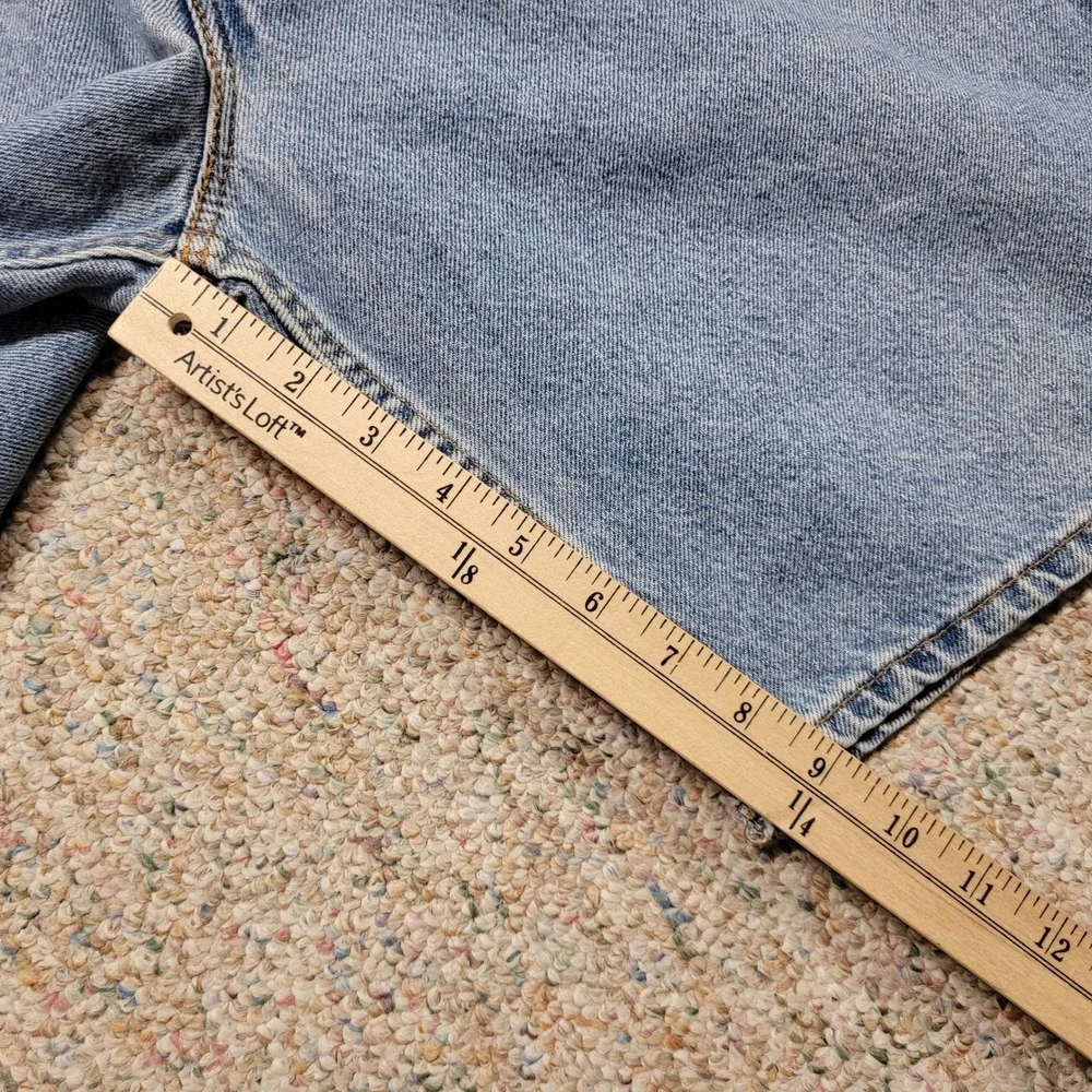 Levi's 505 Shorts Mens 38 Blue Vintage 90s Orange Tab‎ Made in USA Denim Jorts